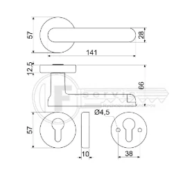 Smart Touch Handle DH.H03.NIMAT