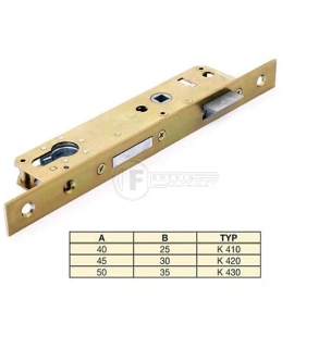 K 411 - zadlabací zámek 90mm