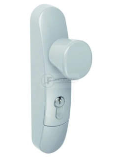 EN3600-06-0A, štít, koule, šedý