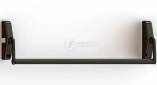 89D102-22-2A, paniková hrazda jednobodá, černá